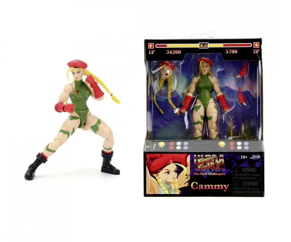 Ultra Street Fighter II Action Figure – Cammy 1:12 15 cm 3