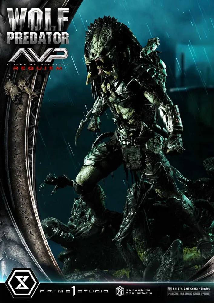 Aliens vs. Predator Requiem Statue – Wolf Predator 1/3 95 cm 19