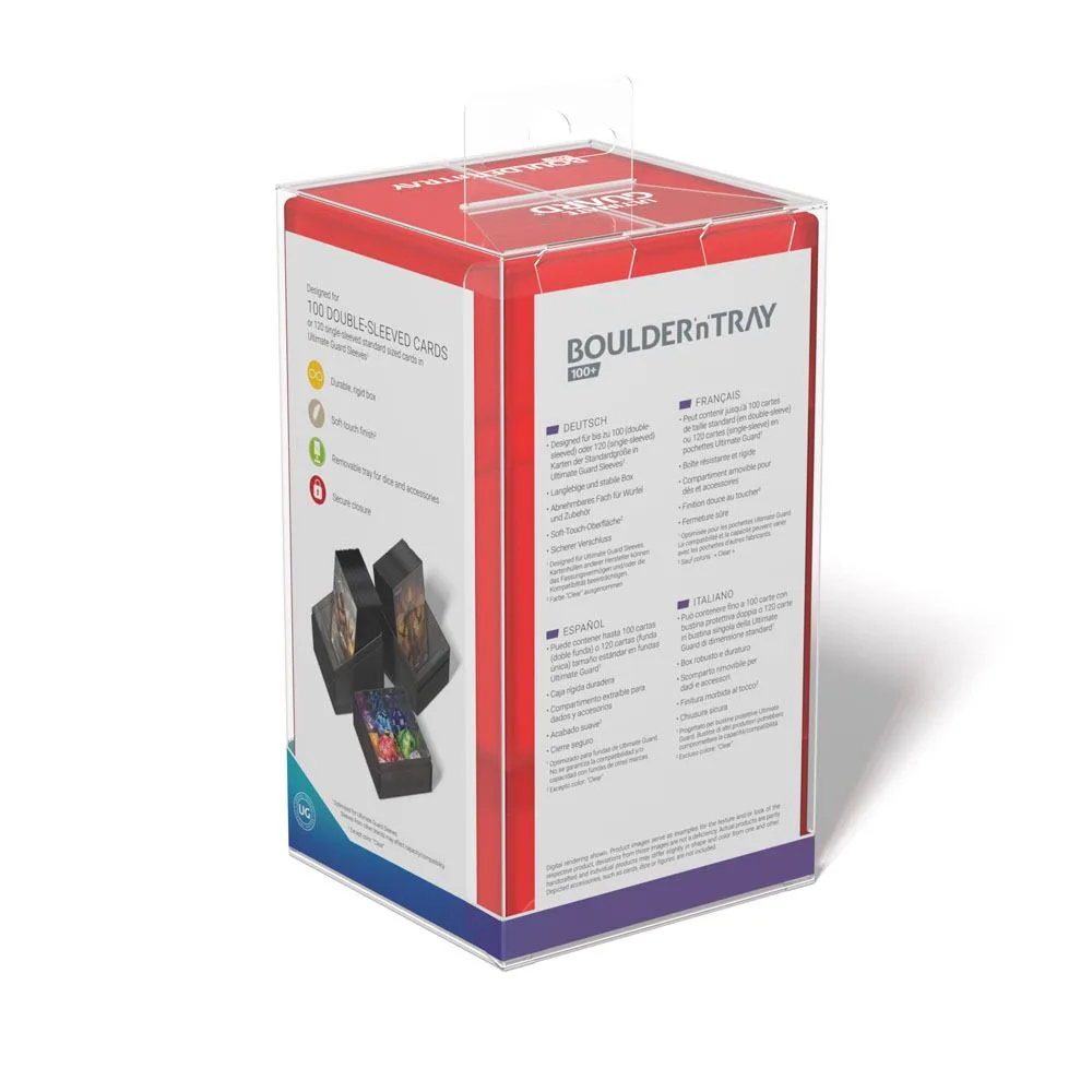 Ultimate Guard Deck Box – Boulder’n’Tray 100+ Ruby 12