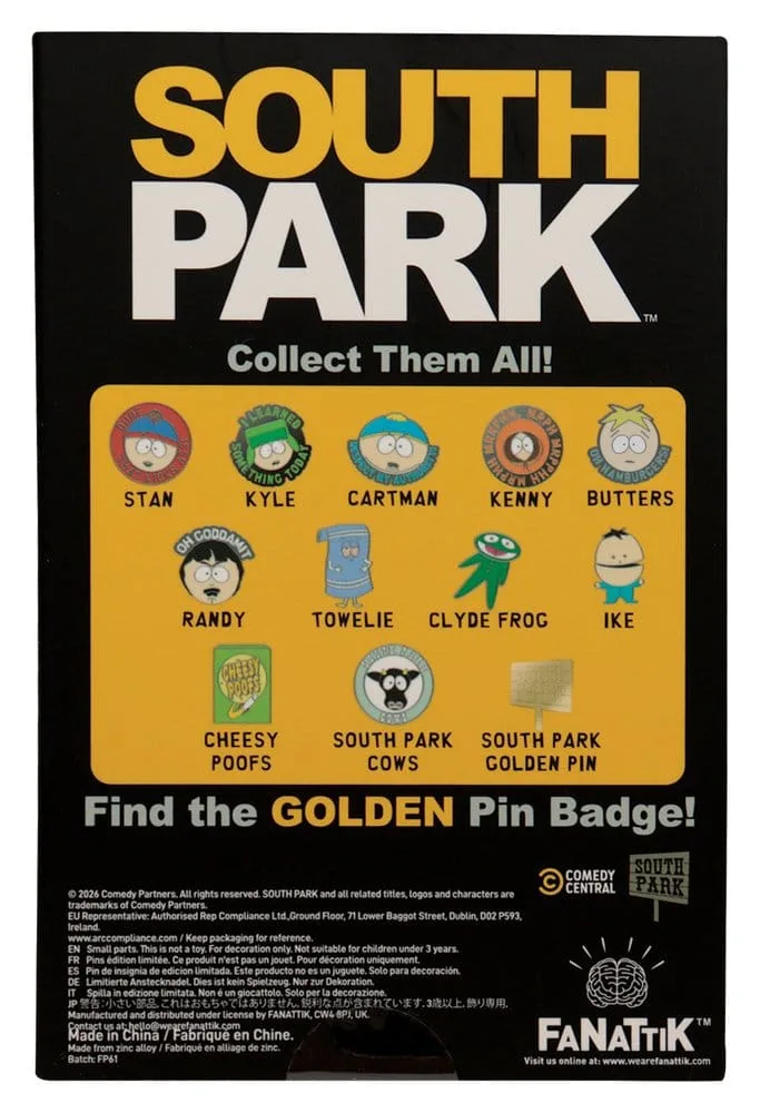 South Park Mystery Pin Display – 12 Blind Pins 3