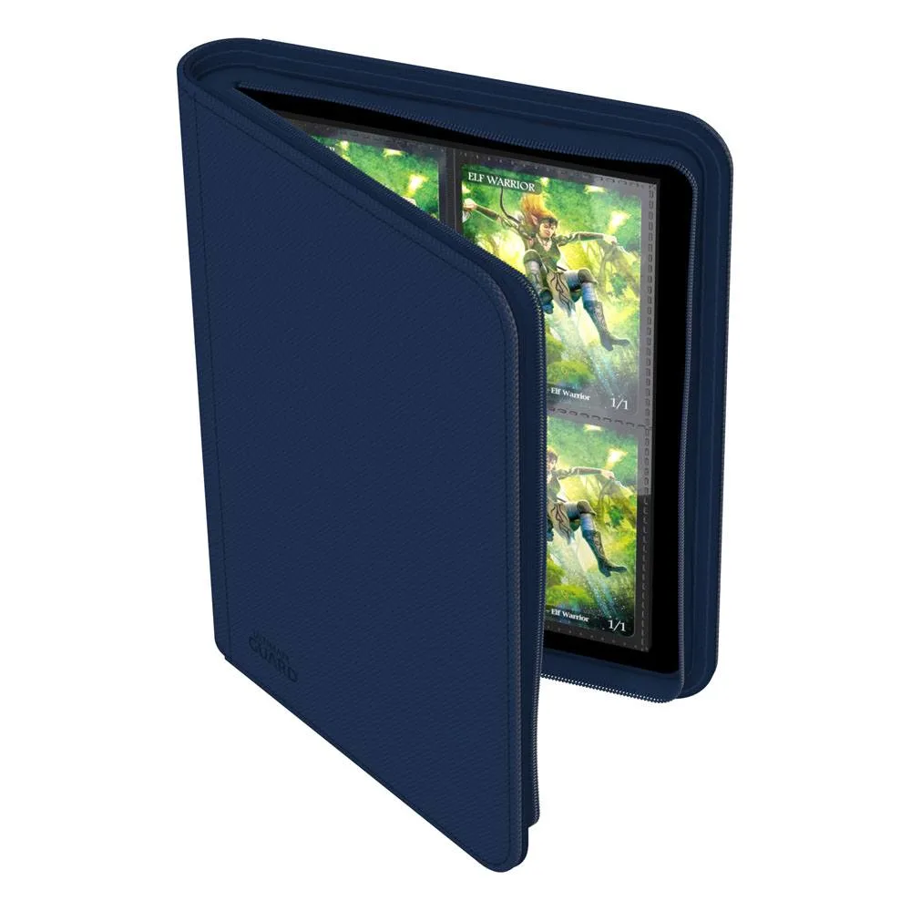 Ultimate Guard Sammelkartenalbum – Zipfolio 160 8-Pocket Xenoskin Blau 6