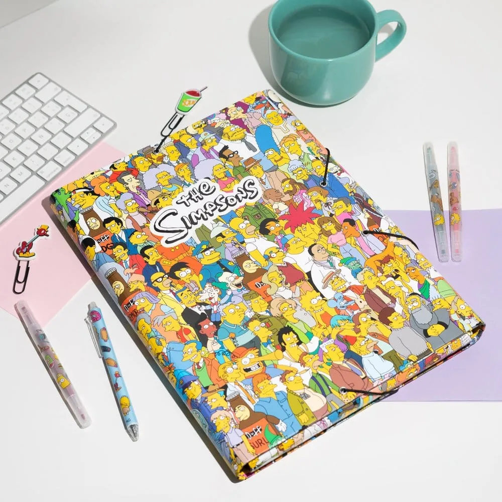 The Simpsons Folder – Elastic Closure 34 x 25.5 cm 4