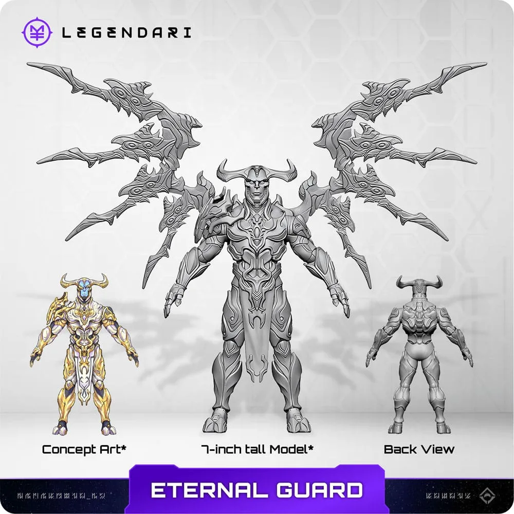 Legendari Action Figure – Eternal Guard 18 cm 5