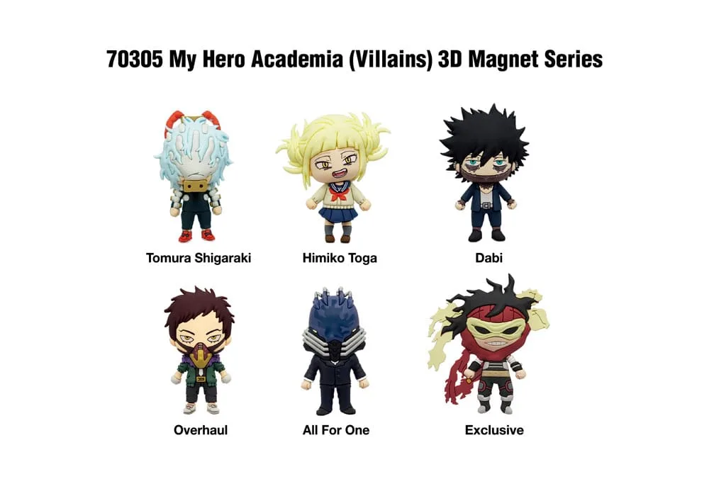 My Hero Academia Magnet Display – Series 1 12 Blind Bags 3
