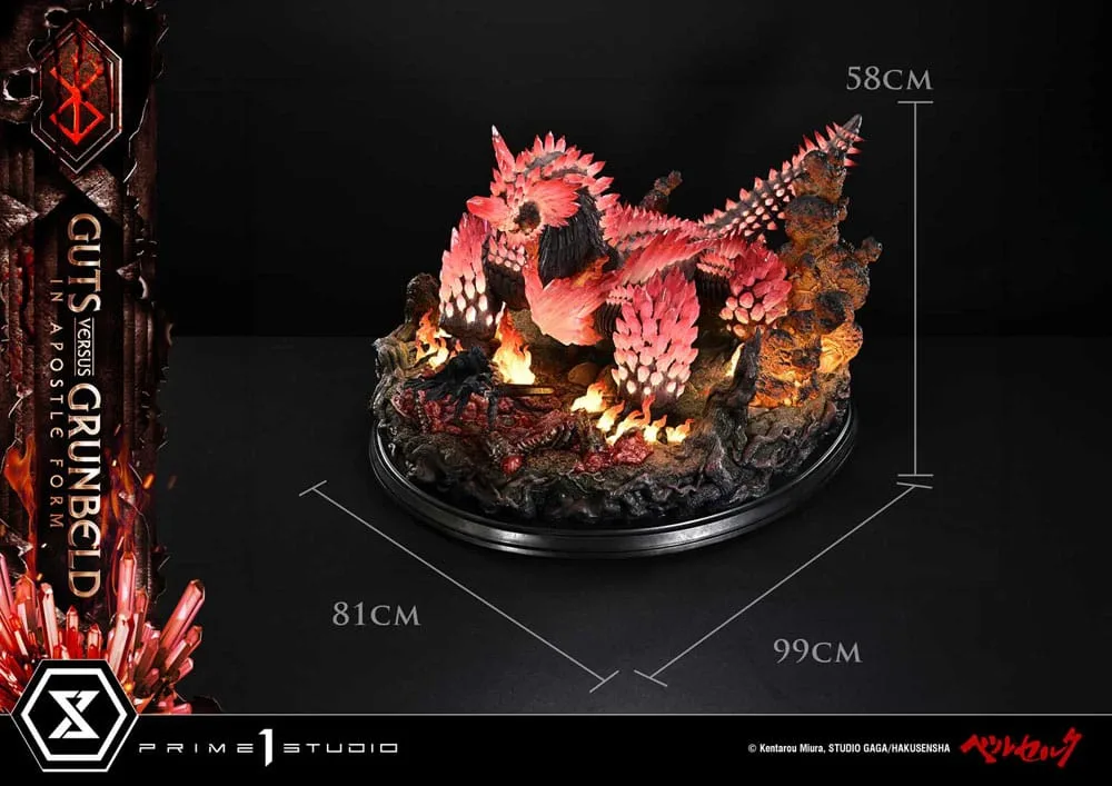 Berserk Diorama Statue – Guts vs. Grunbeld Apostle Form 7