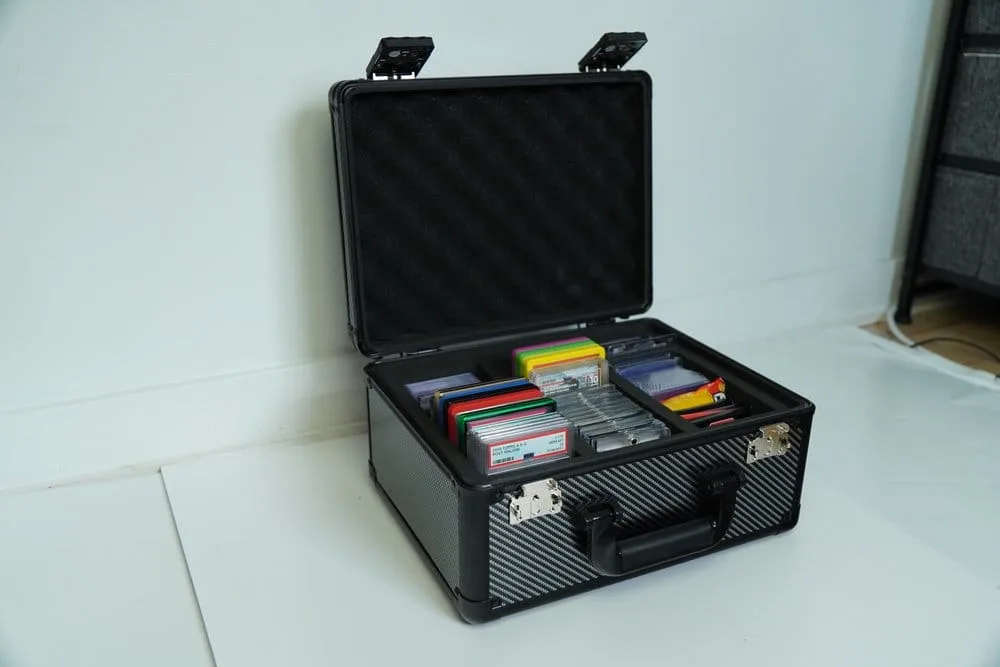 Evoretro Trading Card Storage Box – Grey 90-Slab Capacity 8