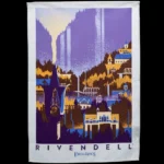 Lord of the Rings Tea Towels – Rivendell and Hobbiton 2-Pack 70 cm 3