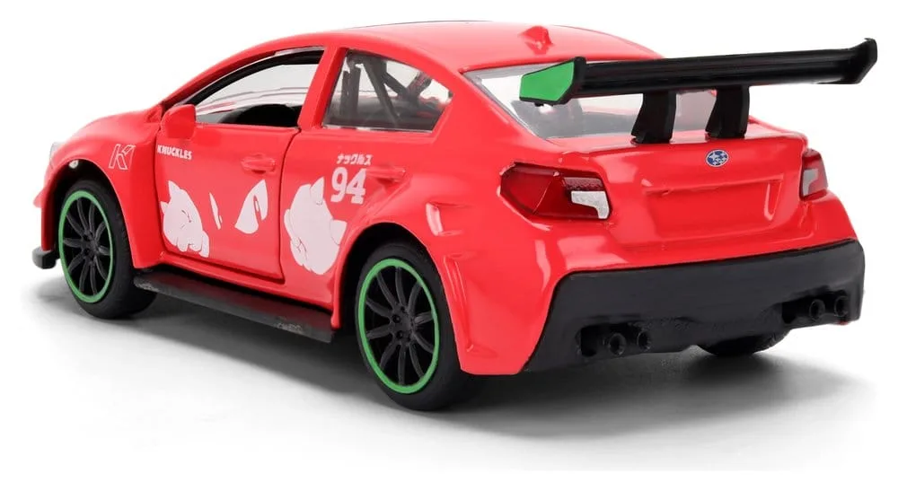 Sonic Diecast Cars – Knuckles 2016 Subaru WRX STI 1/32 6-Pack 7