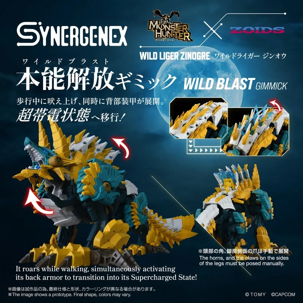 Zoids Action Figure – Wild Liger Zinogre 29 cm 5