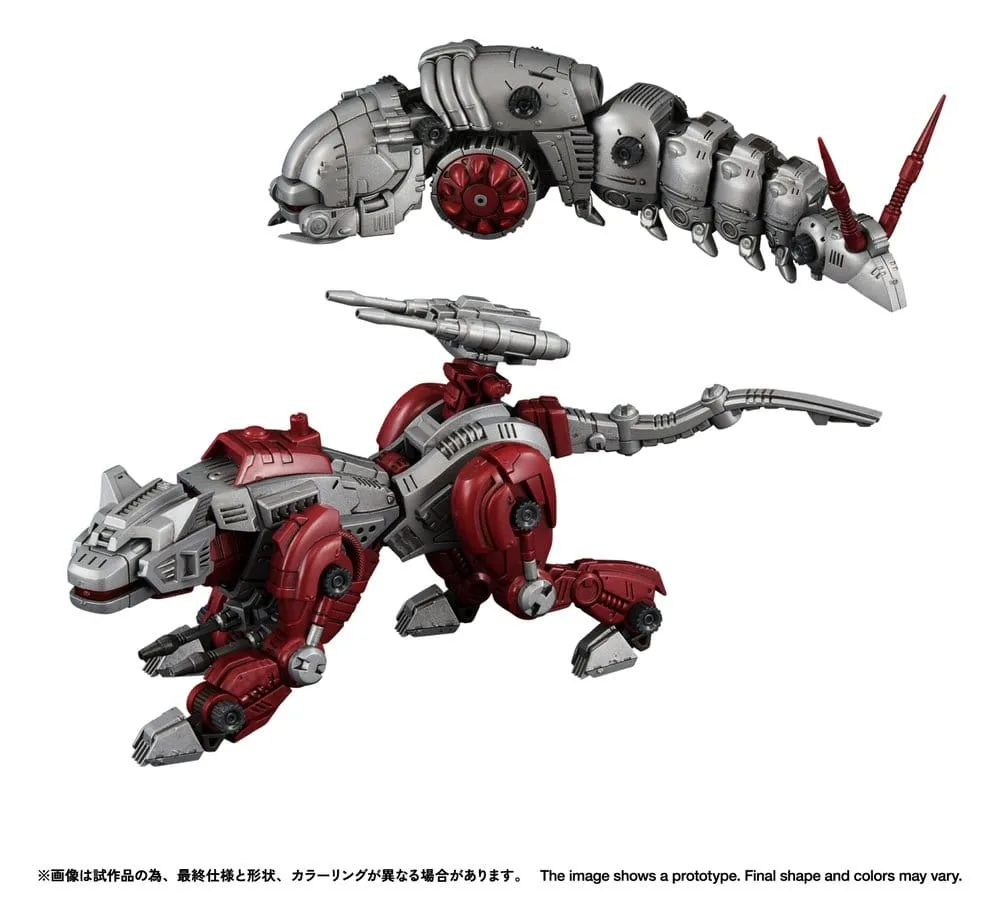 Zoids Model Kit – RMZ-019 Hell Cat and Molga Zenebus 1/100