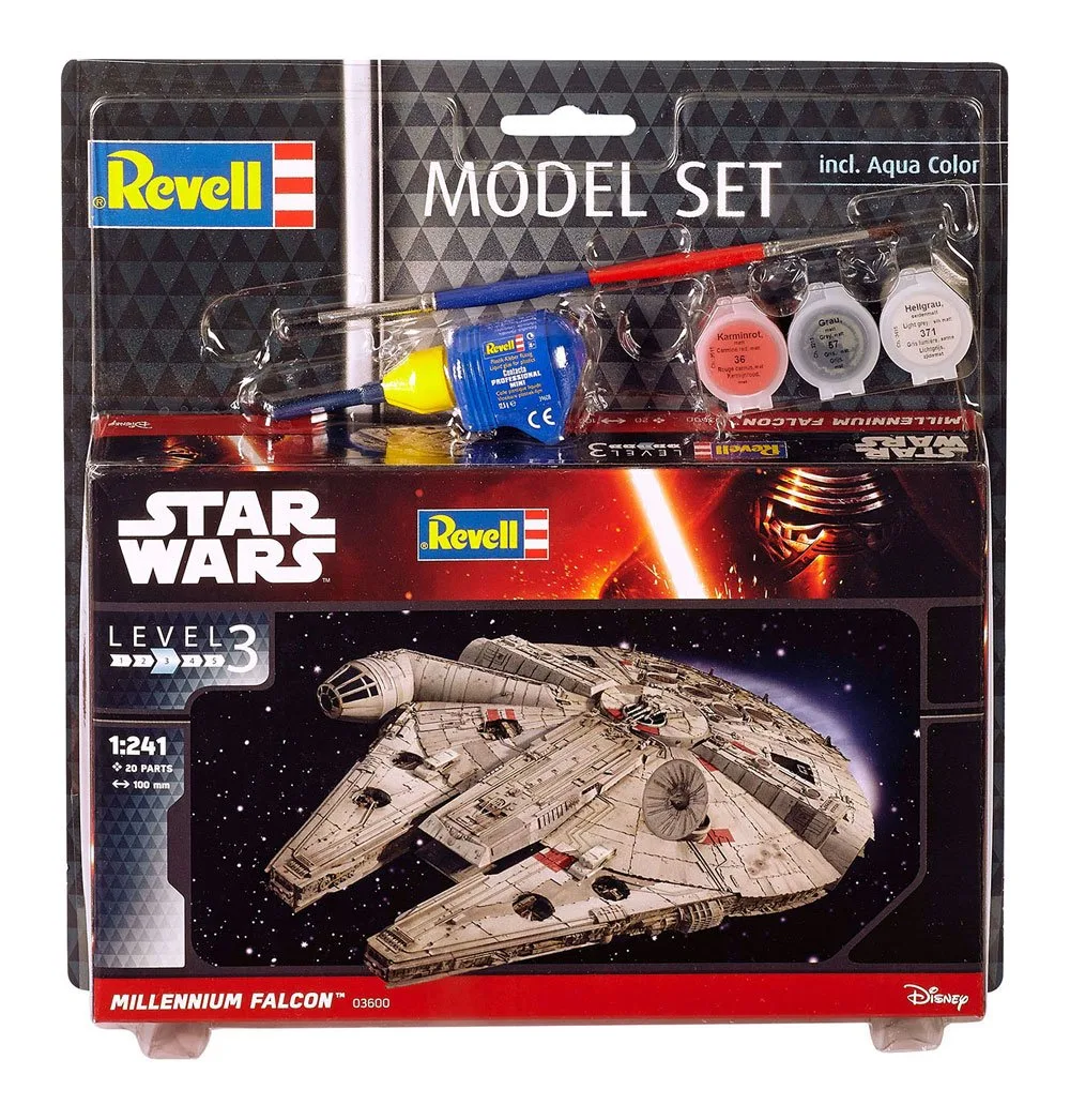 Star Wars Modellbausatz – Millennium Falcon 1:241 10 cm 3
