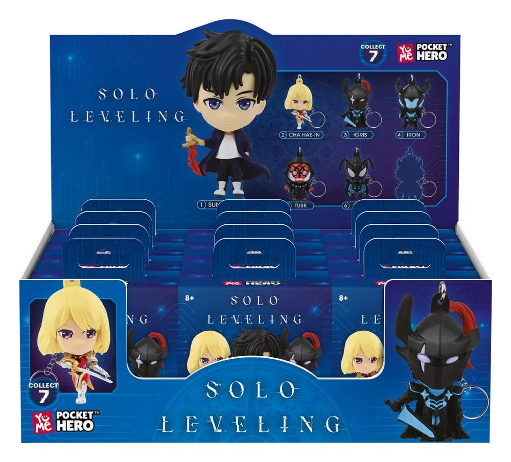 Solo Leveling Keychain Display – Pocket Hero Series 1 12-Pack