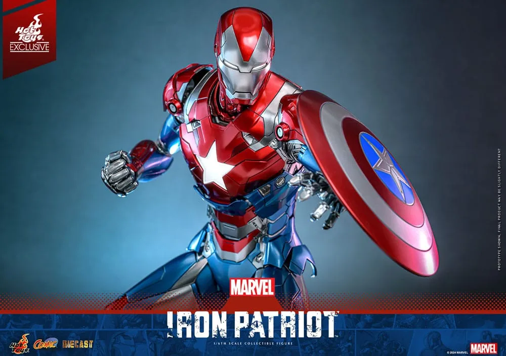 Marvel Action Figure – Iron Patriot Hot Toys Exclusive 1/6 32 cm 13