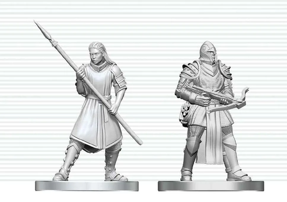 Dungeons & Dragons Mini Figures – Town Guards 13 cm