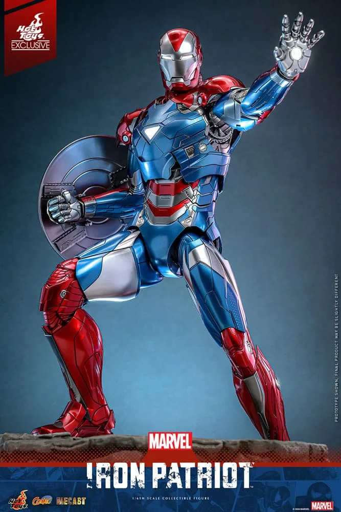 Marvel Action Figure – Iron Patriot Hot Toys Exclusive 1/6 32 cm 8
