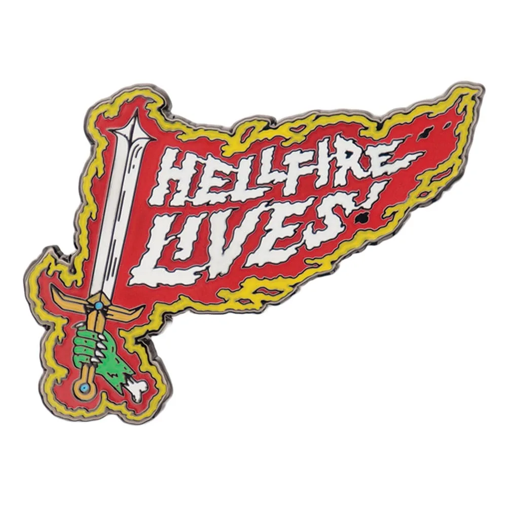 Stranger Things Pin Badge – Hellfire Lives Limited Edition