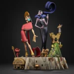 The Emperor’s New Groove Statue – Kuzco & Yzma Deluxe 28 cm 6