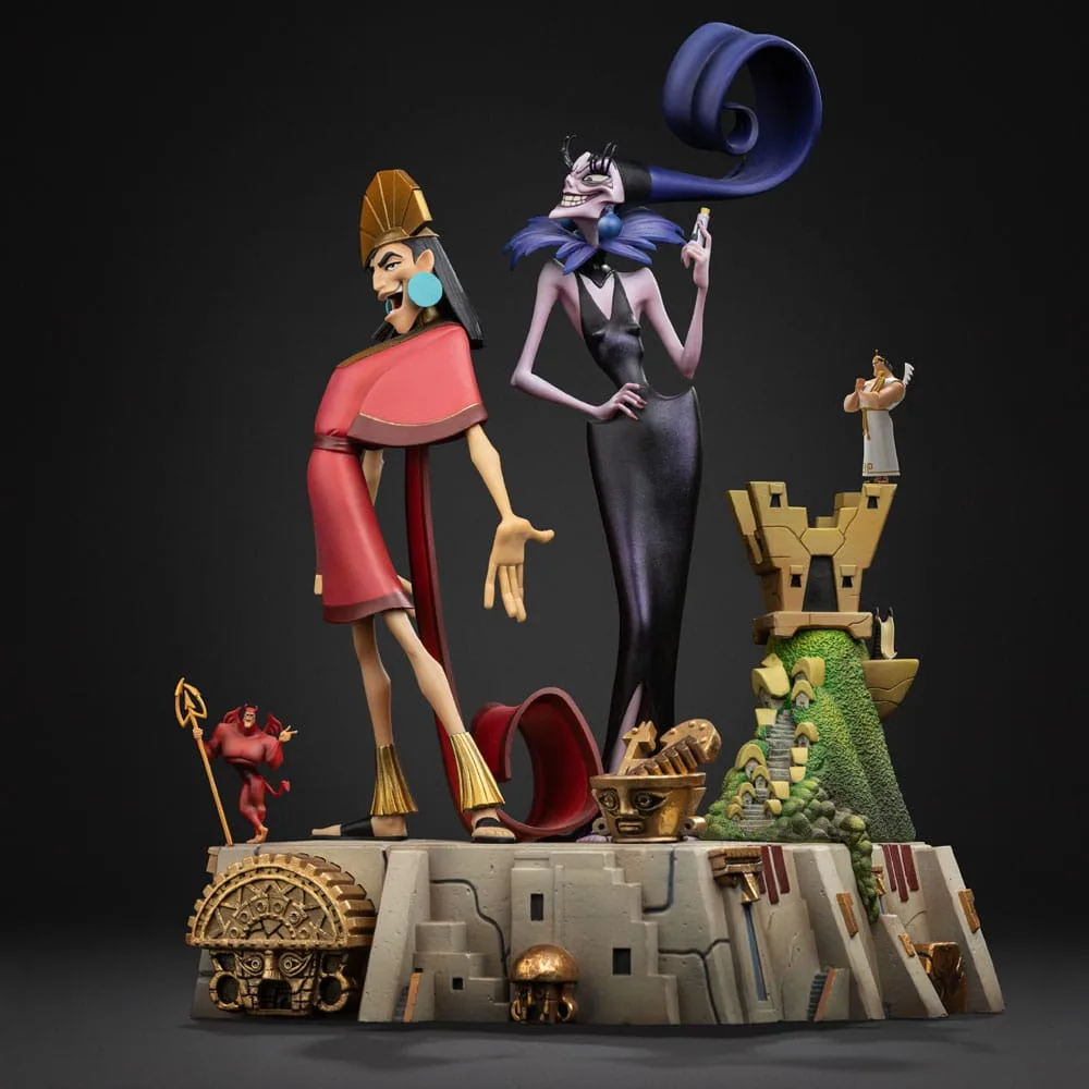 The Emperor’s New Groove Statue – Kuzco & Yzma Deluxe 28 cm 6