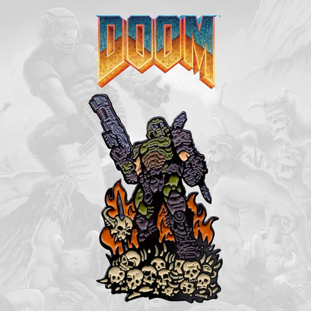 Doom Eternal Pin Badge – Slayer Limited Edition 5.7 x 3.5 cm 4