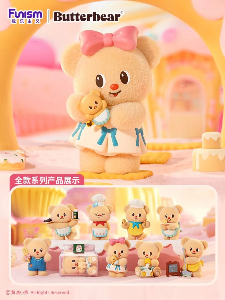 Butterbear Mini Figures – My Buttery Bakery 8-Pack Display