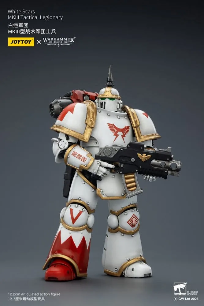Warhammer Action Figure – White Scars MKIII Tactical Legionary 12 cm 4