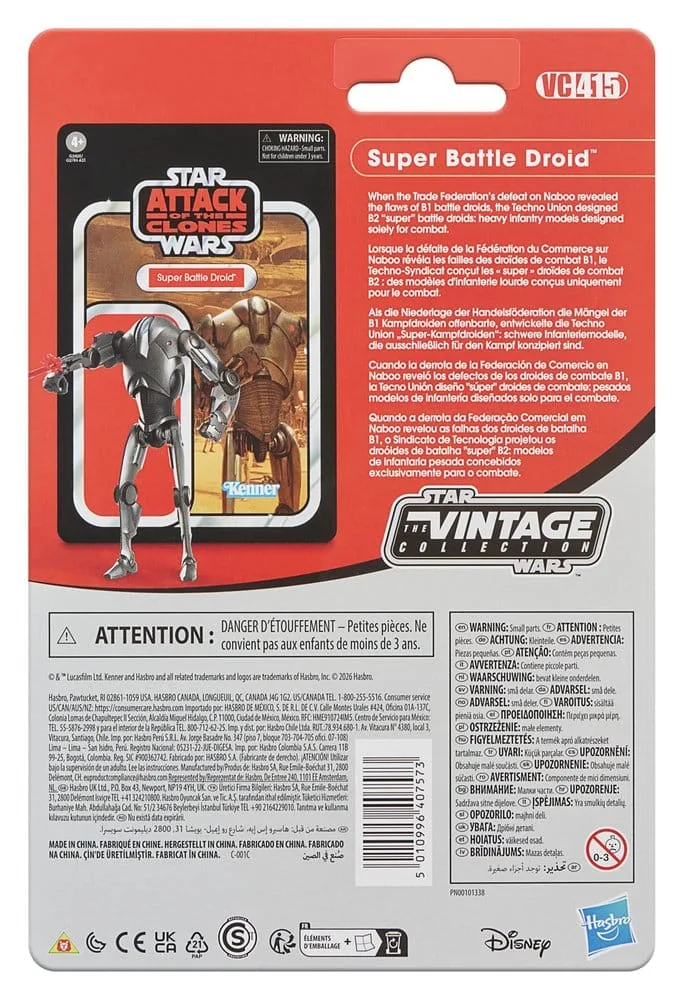 Star Wars Action Figure – Super Battle Droid Vintage Collection 10 cm 4