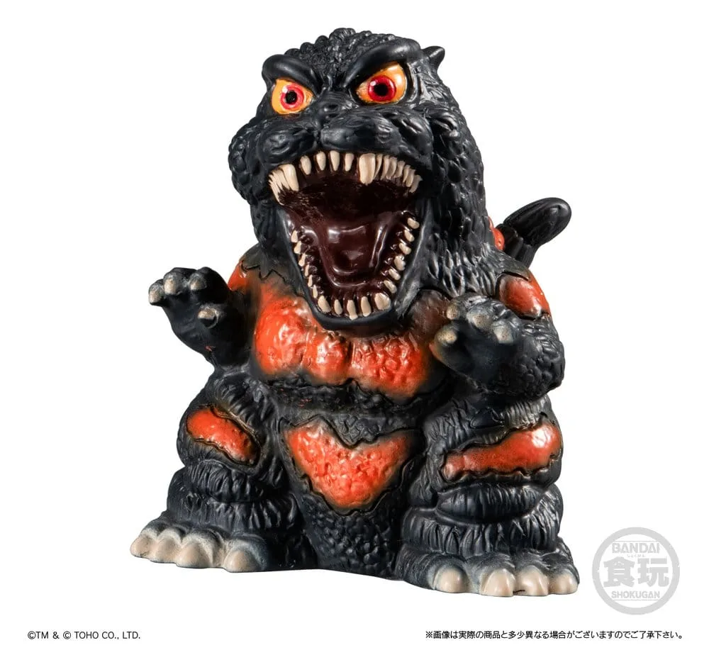 Godzilla Soft Vinyl Figure Display – Reissue 10 Blind Boxes 8 cm 3