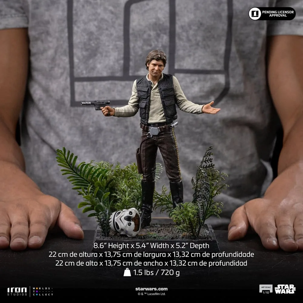 Star Wars Statue – Han Solo Episode VI Art Scale 22 cm 10
