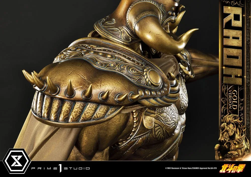 Fist of the North Star Statue – Raoh Gold Version 78 cm 21