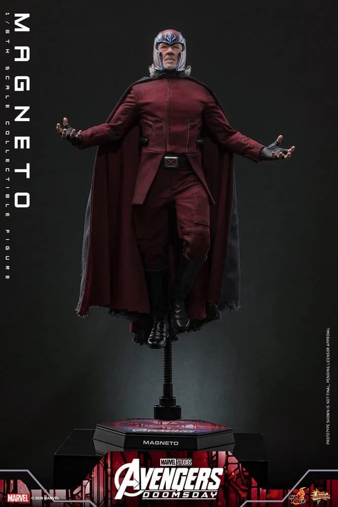 Avengers Doomsday Action Figure – Magneto 1/6 30 cm 4