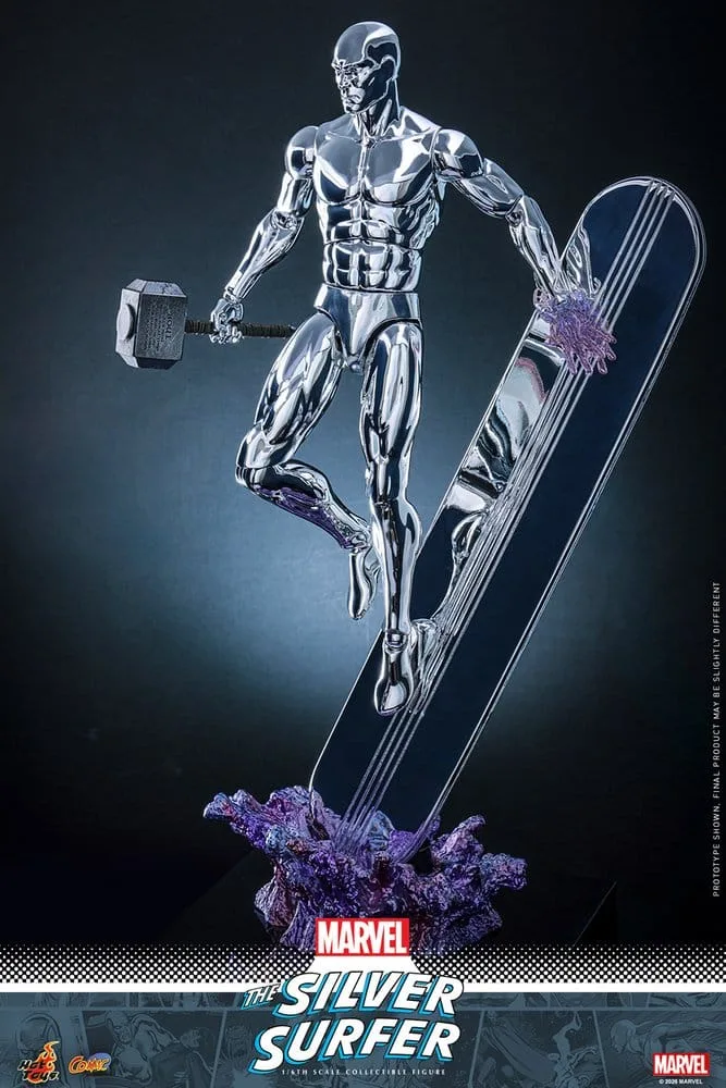 Marvel Action Figure – Silver Surfer 1/6 Scale 32 cm 10