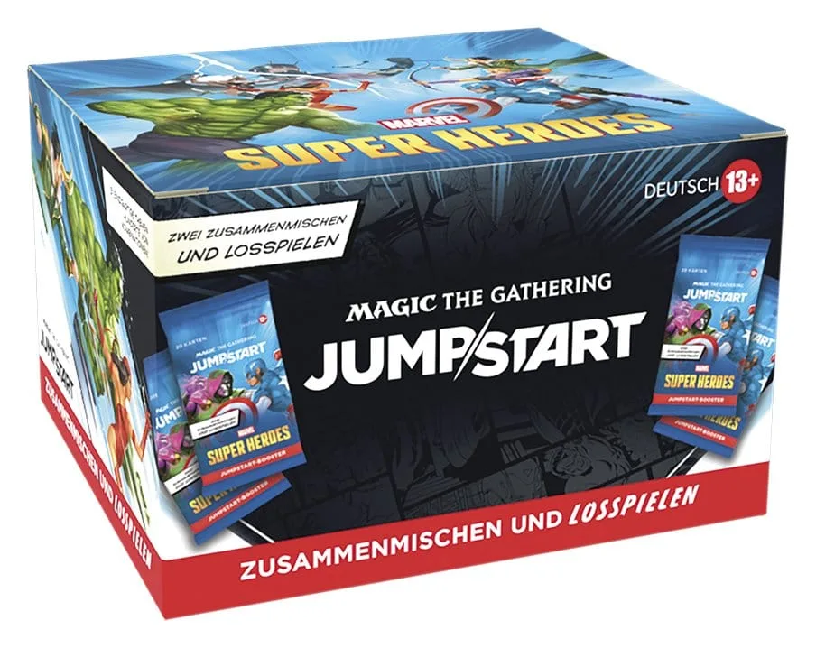 Magic: The Gathering Marvel Super Heroes Jumpstart – 24 boosters Duits 7