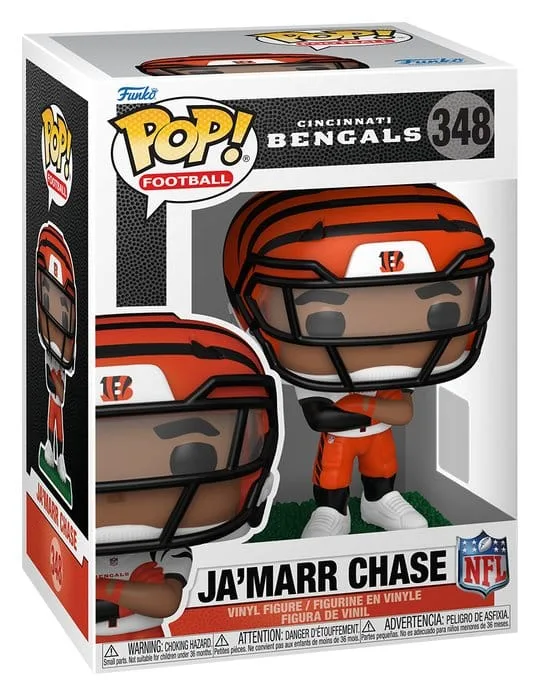 NFL Pop Figure – Bengals Ja’Marr Chase Clear Visor 9 cm 2
