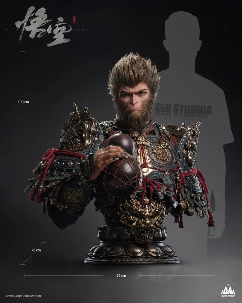 Black Myth Wukong Bust – The Destined 1:1 Scale 100 cm 27