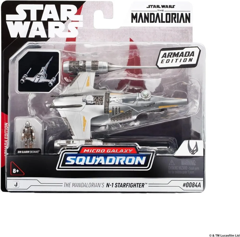 Star Wars Vehicle Set – N1 with Mando 13 cm