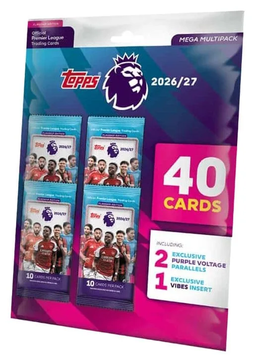 Premier League Trading Cards – 2026/2027 Mega Multipack