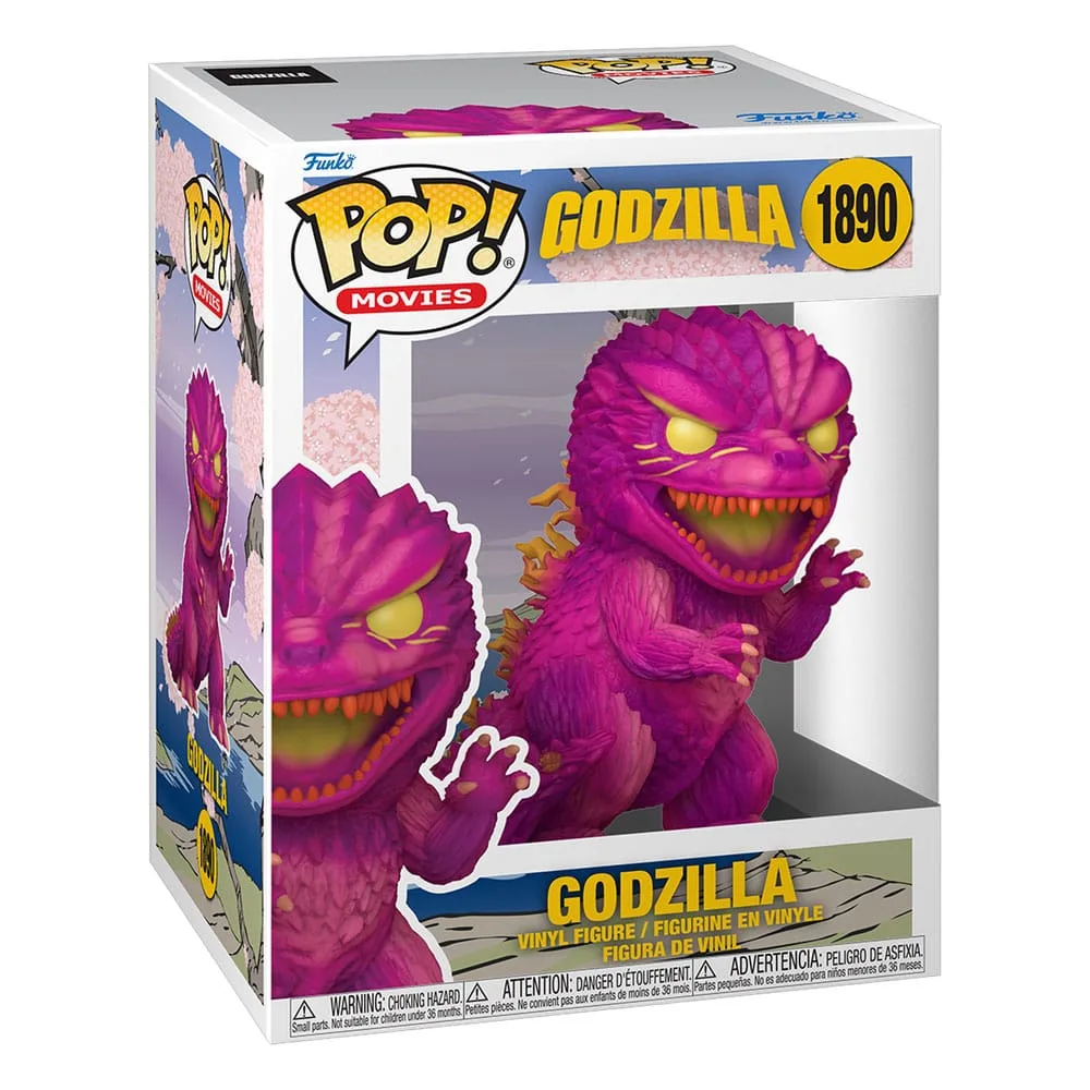 Godzilla Funko Pop! Figur – Pink Art Series 9 cm 2