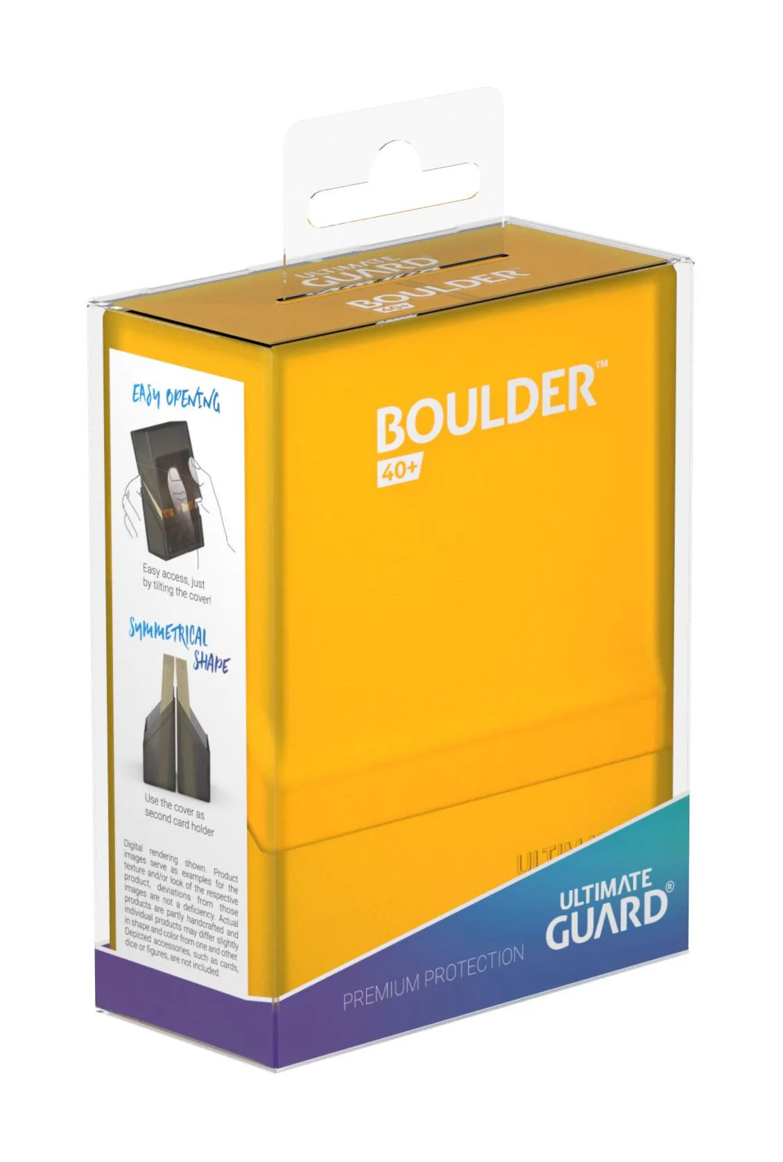 Ultimate Guard Deck Box – Boulder 40+ Amber 7