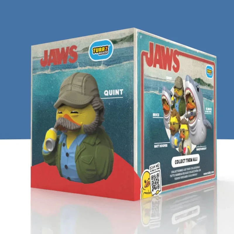 Jaws PVC Figure – Quint Tubbz Boxed Edition 10 cm 2