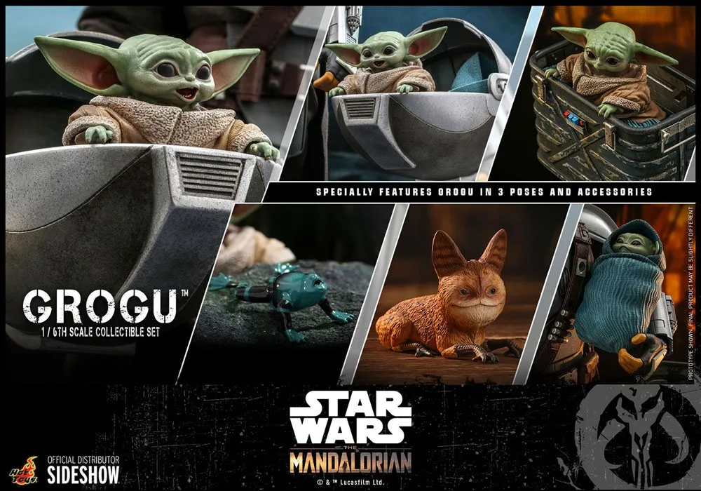 Star Wars The Mandalorian Figure Set – Grogu 1/6 Scale 18