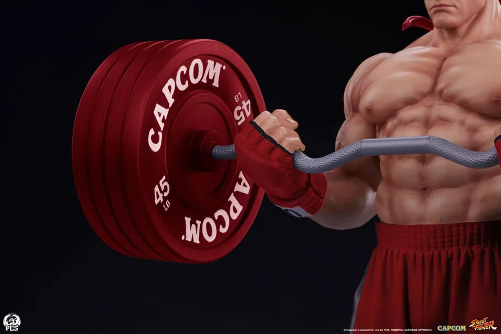 Street Fighter Statue – Ryu Powerlifting 1/4 Scale 53 cm 14