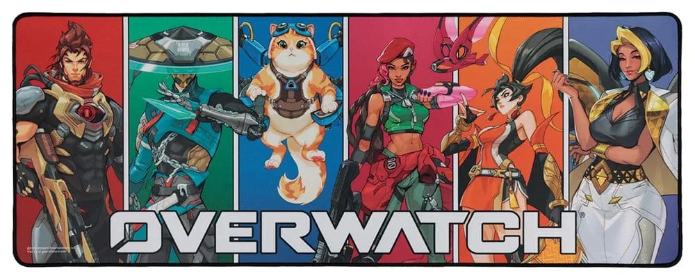 Overwatch Desk Pad Set – With Coaster 80 x 30 cm 3