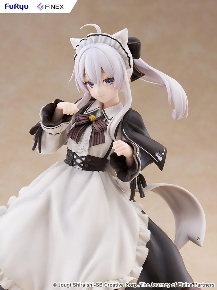 Wandering Witch Statue – Elaina Cat-Ear Maid 24 cm 6