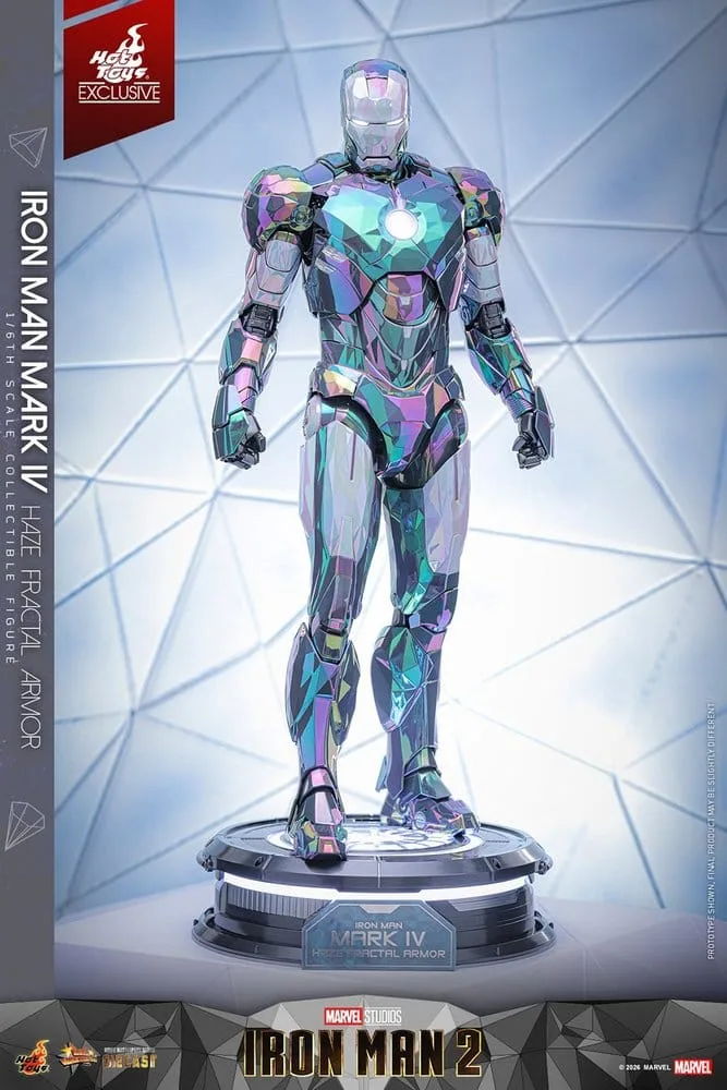 Iron Man 2 Action Figure – Mark IV Haze Fractal Armor 33 cm 20