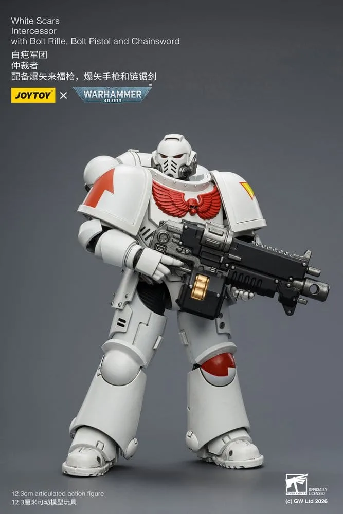 Warhammer 40,000 Action Figure – White Scars Intercessor 12.3 cm 12