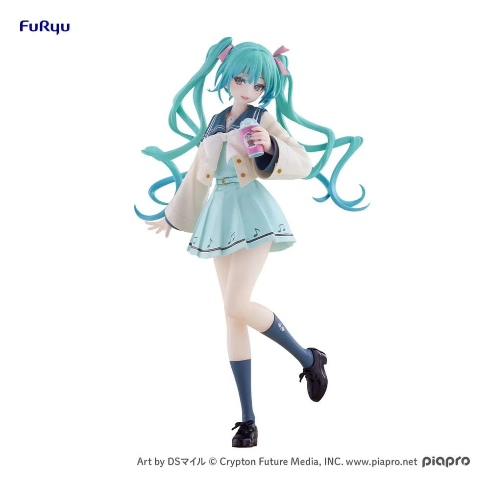 Hatsune Miku PVC Figure – Sweet School Life Pure Version 18 cm