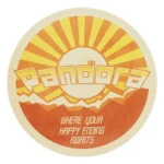 Borderlands Coaster Set – Four Metal Designs 89 mm 8