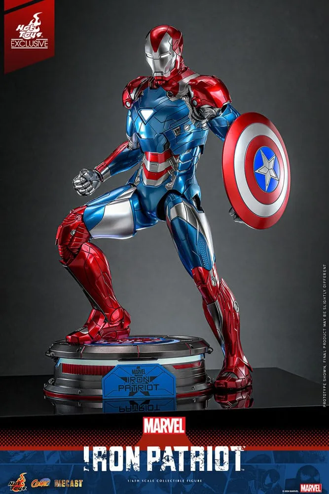 Marvel Action Figure – Iron Patriot Hot Toys Exclusive 1/6 32 cm 9