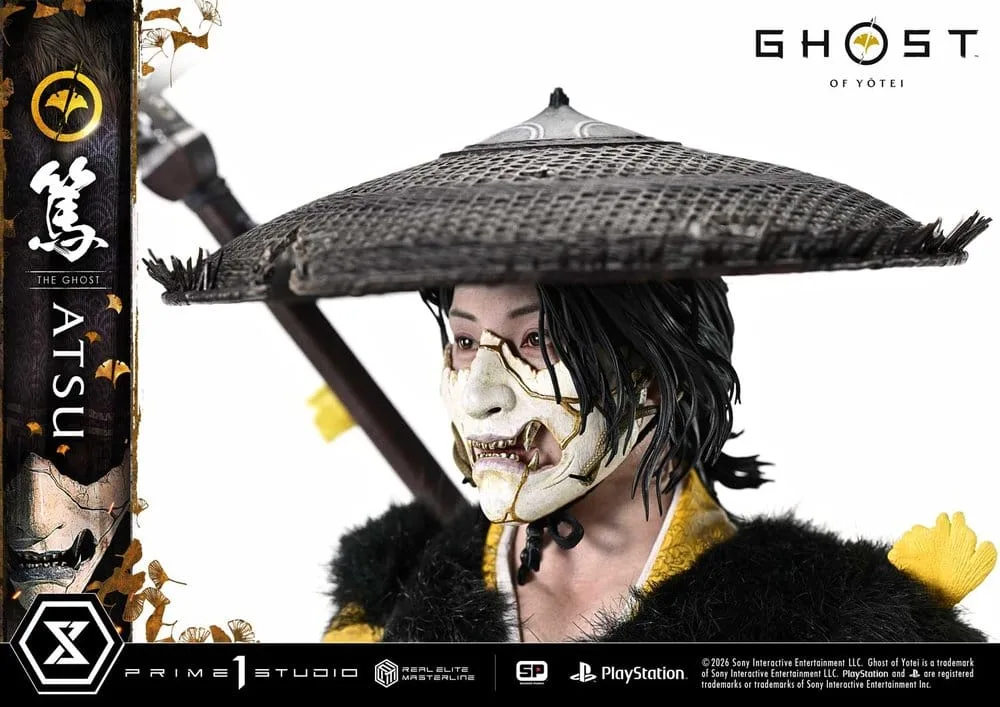 Ghost of Yotei Statue – Real Elite Masterline Atsu 59 cm 21