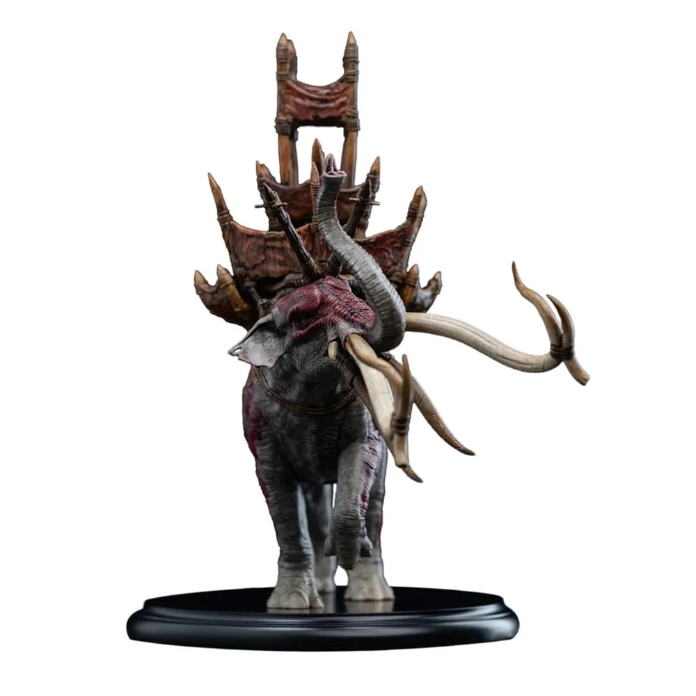 Lord of the Rings Mini Statue – Mumak in Battle 17 cm 12